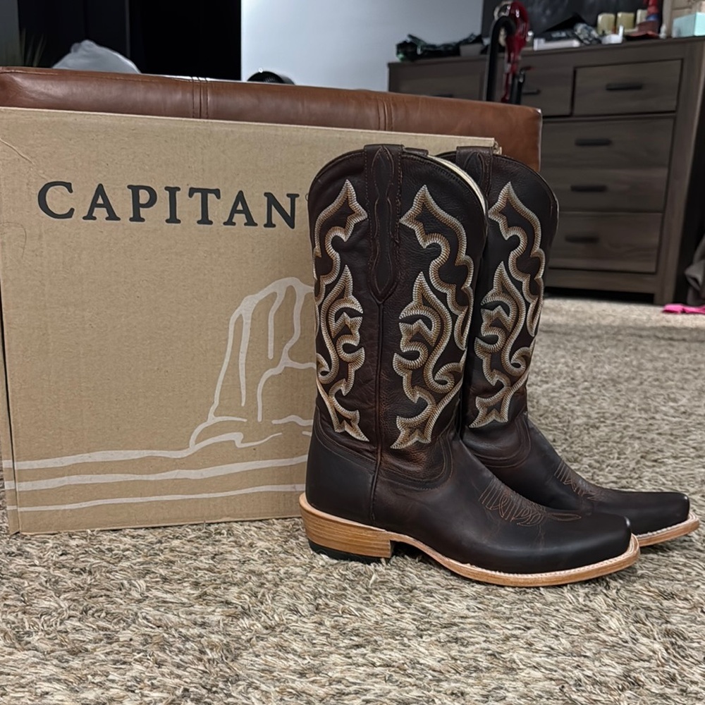 Capitan Tulsa Cutter Toe Boot